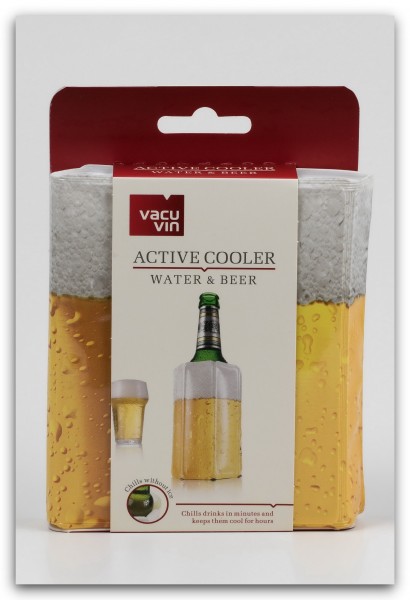 Vacu Vin Active Bierflaschenkühler, 0,3-0,5Liter