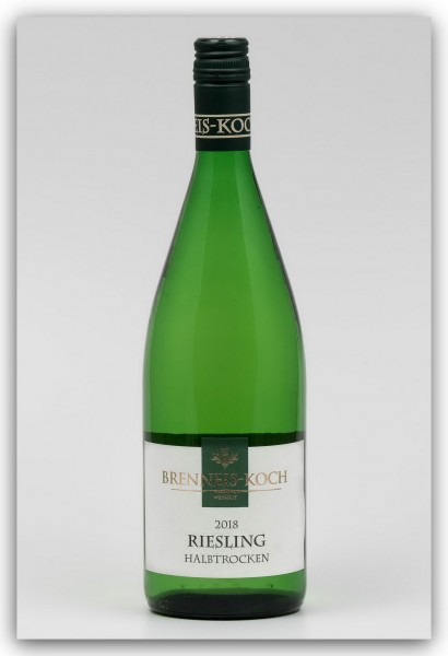 Weingut Brenneis-Koch Riesling 2018, halbtrocken - Literflasche